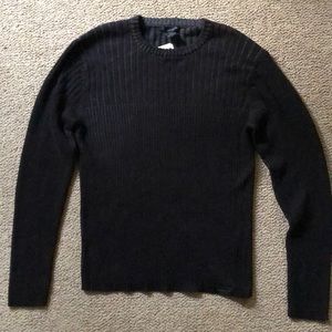 NWT Calvin Klein Jeans Black textured Sweater